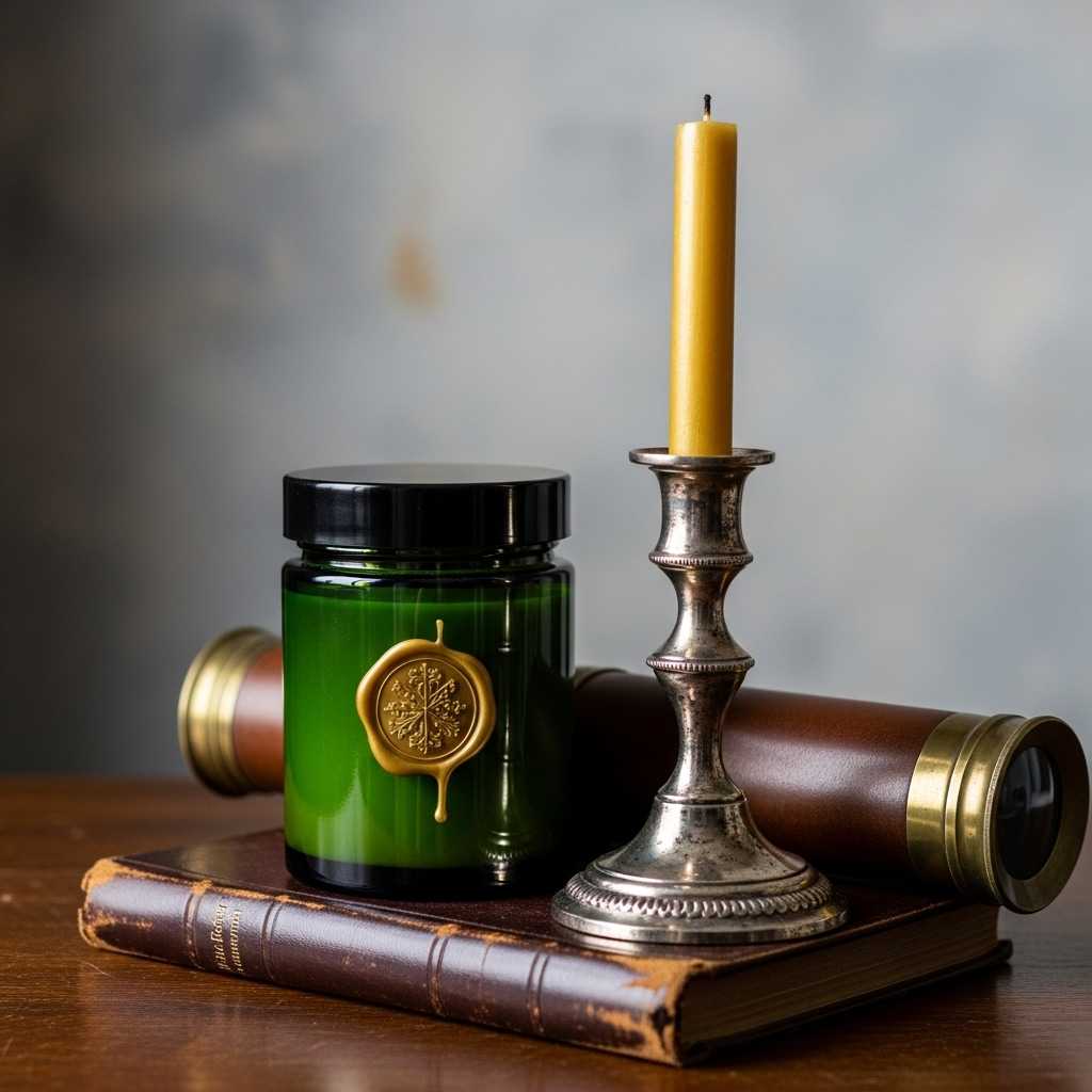 Why Coastal Green and Gold Candle Sets Feel Timeless
