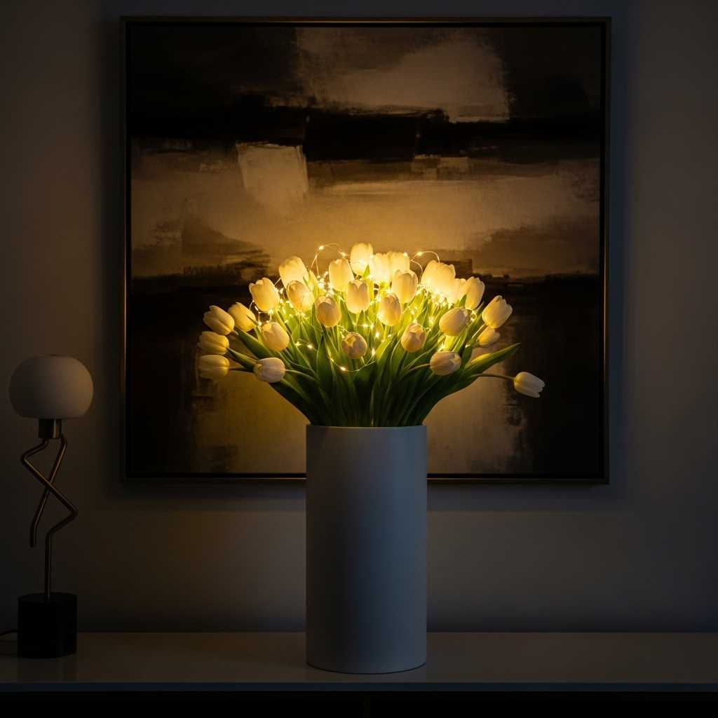 Add Subtle Lighting for Evening Glow