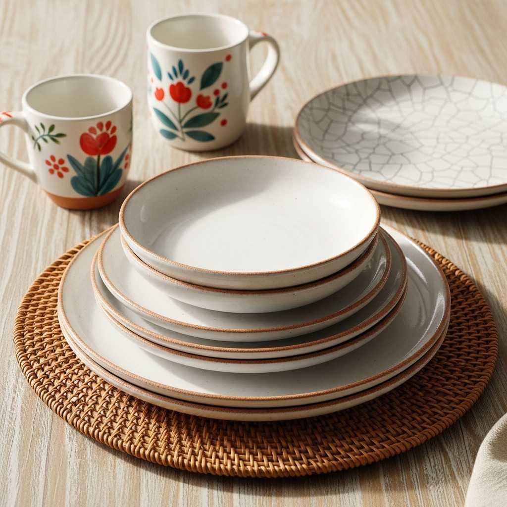 Boho Dinnerware That Feels Handmade and Warm