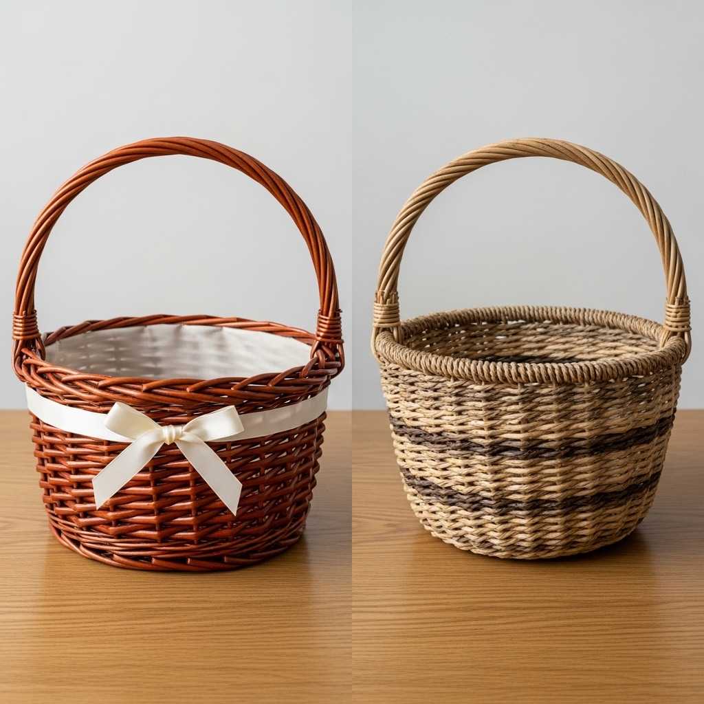Choosing Between Store Bought and Handmade Baskets