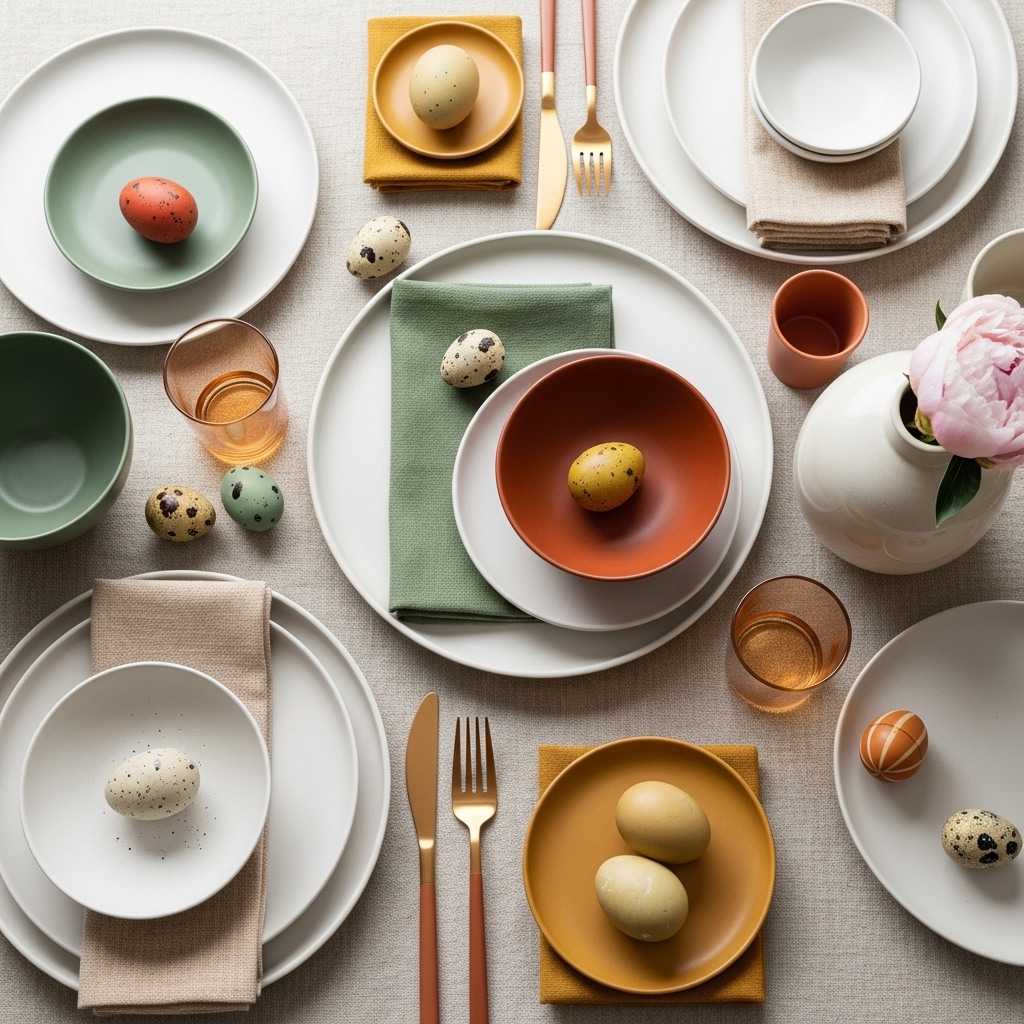 Choosing the Right Color Palette for a Boho Easter Table