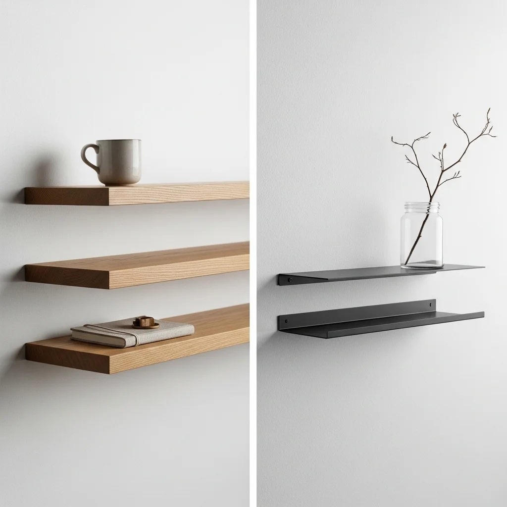 Choosing the Right Minimalist Floating Shelves for Small Spaces