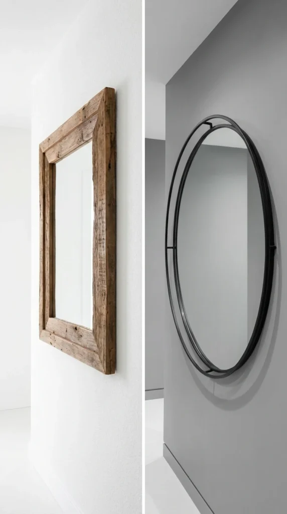 Comparing Rustic Farmhouse Mirrors to Other Styles