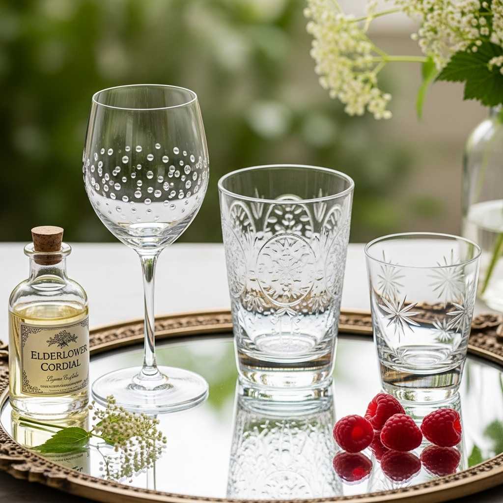 Glassware That Adds Lightness and Charm