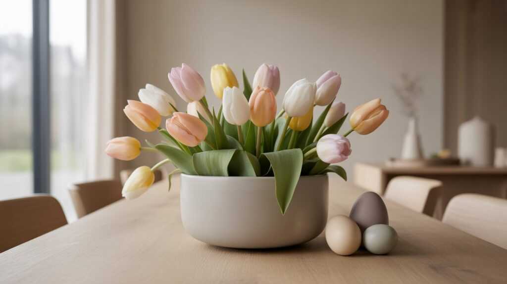 Modern Easter Tulip Planter Ideas