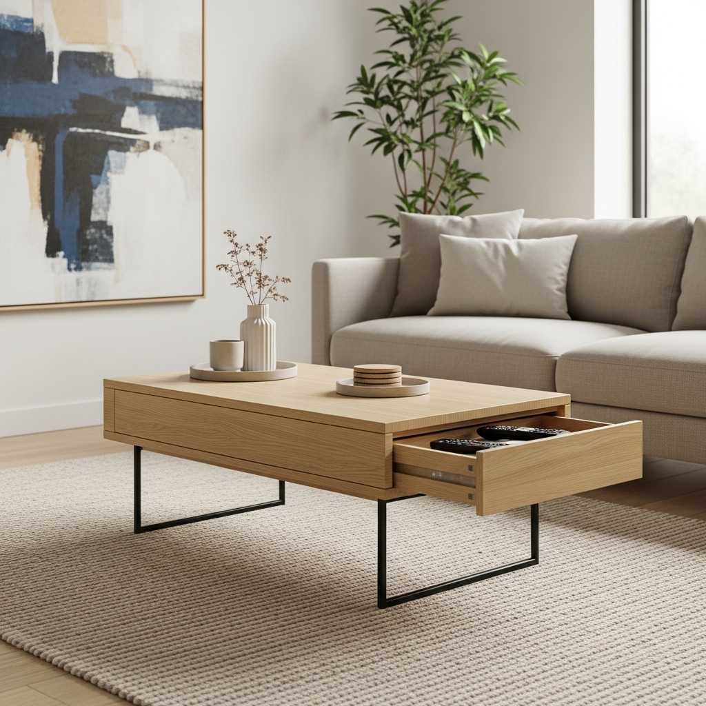 Storage Coffee Tables That Do Not Look Bulky