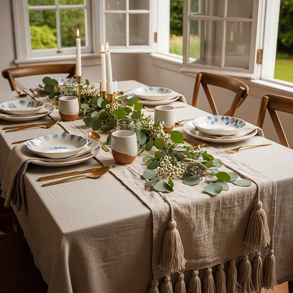 Styling Boho Table Runners for Stunning Spring Decor