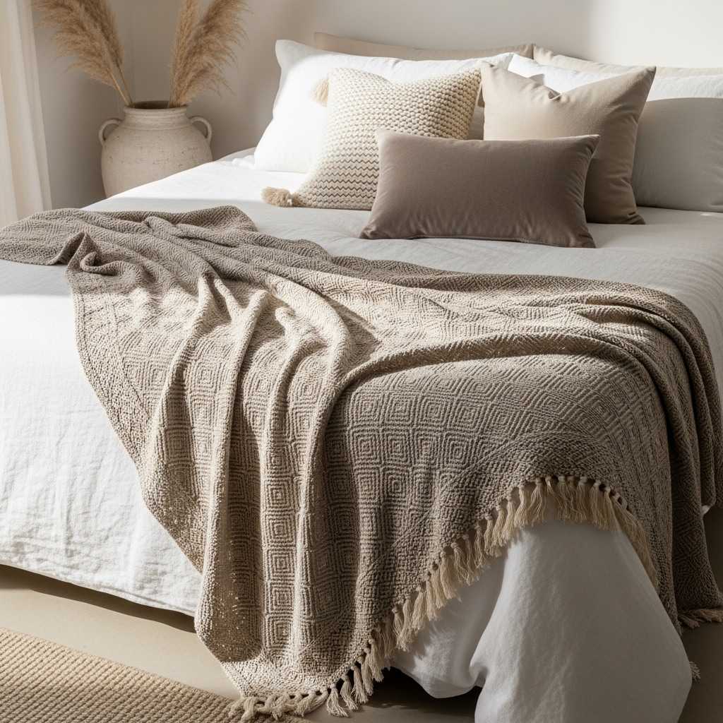 Styling Boho Throw Blankets on Your Bed