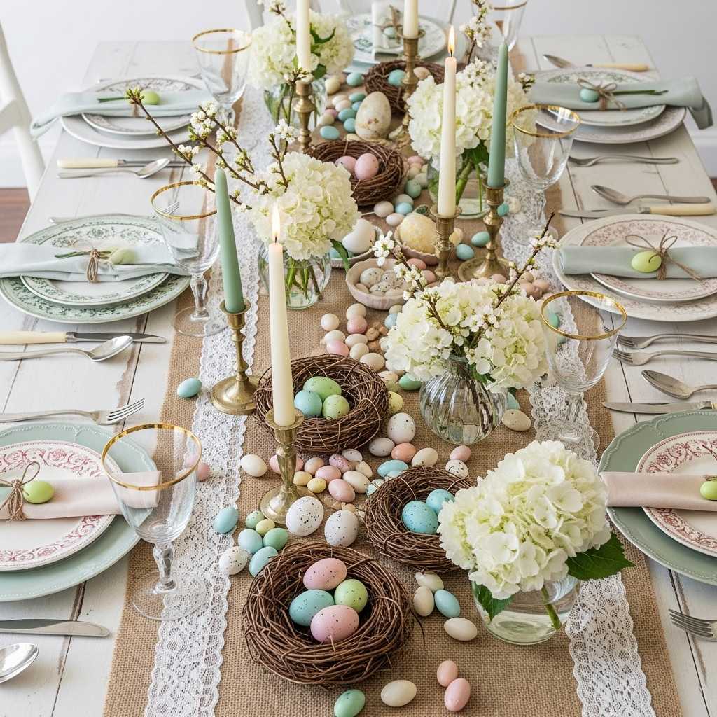 Styling Your Farmhouse Dining Set for Easter