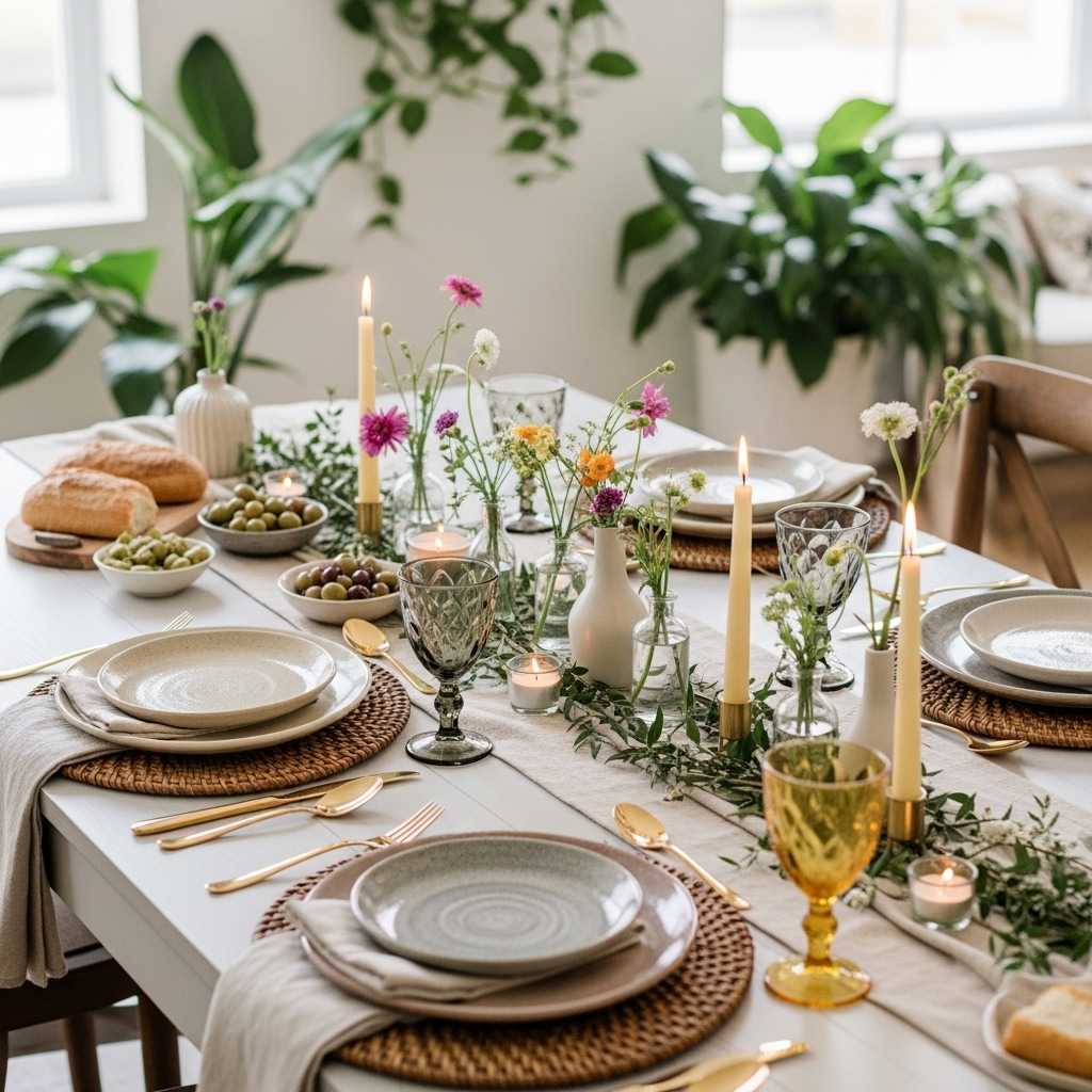 Styling the Boho Easter Brunch Table Like a Pro