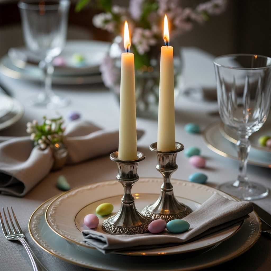 The Power of Elegant Candles at the Easter Table