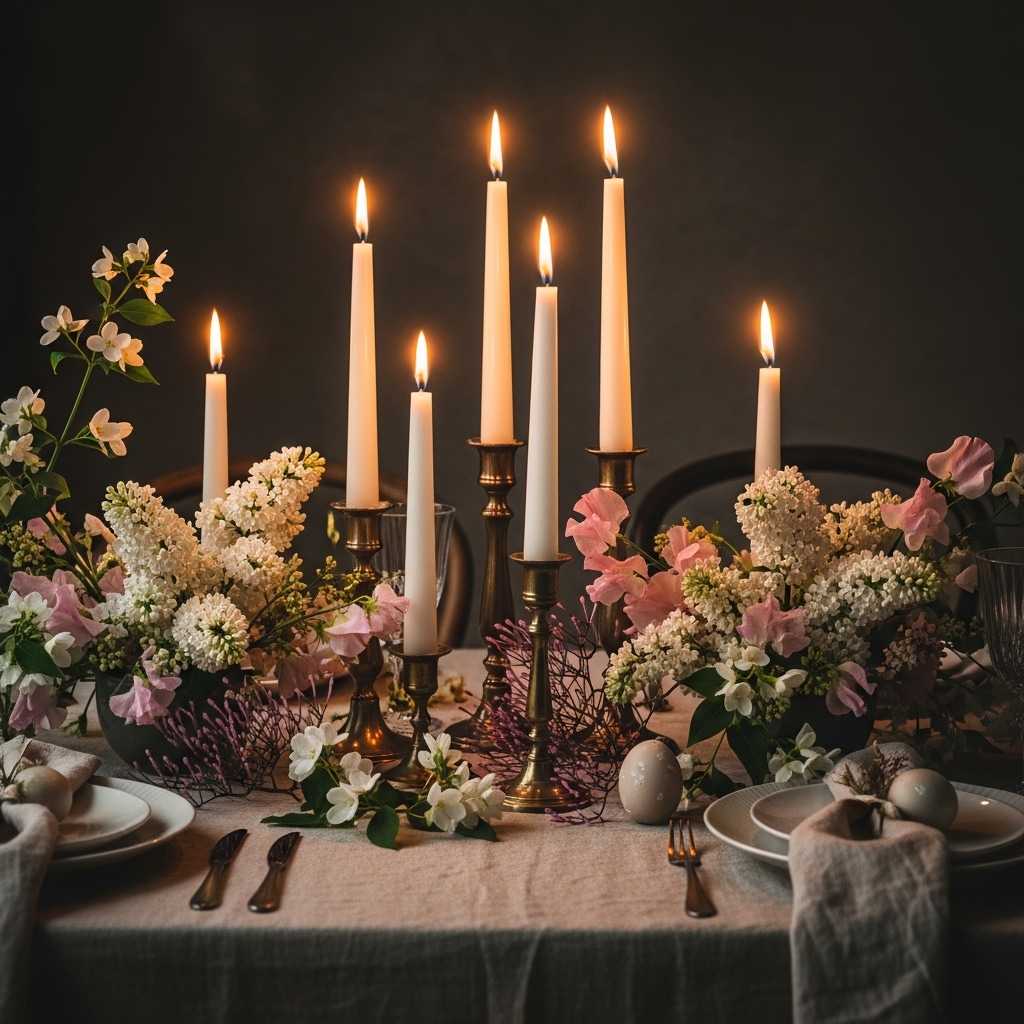 Using Candles for a Magical Glow