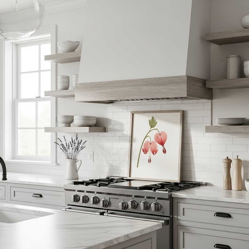 Where Minimalist Floral Wall Art Looks Best