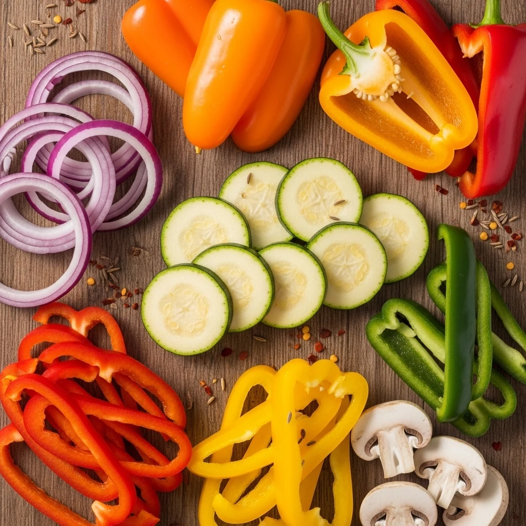 Best Vegetables for Sheet Pan Fajitas