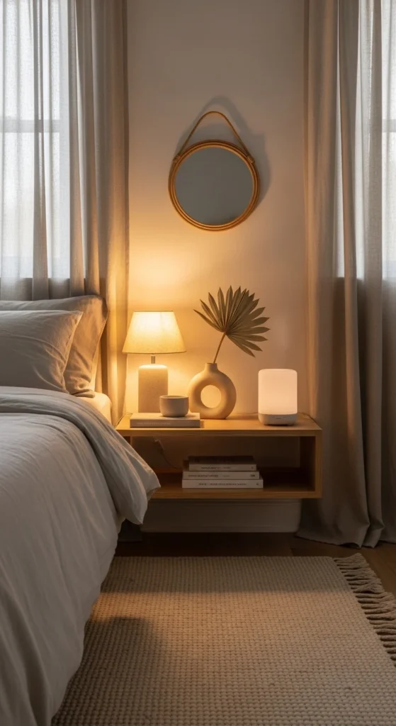 Creating a Calm Bedroom Atmosphere Beyond Bedding