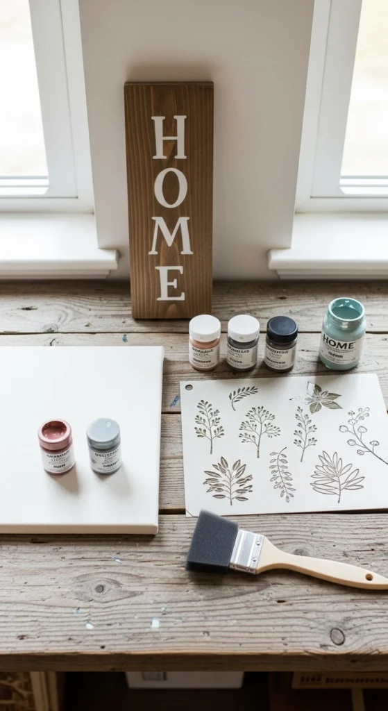 DIY Farmhouse Wall Art for a Personal Touch