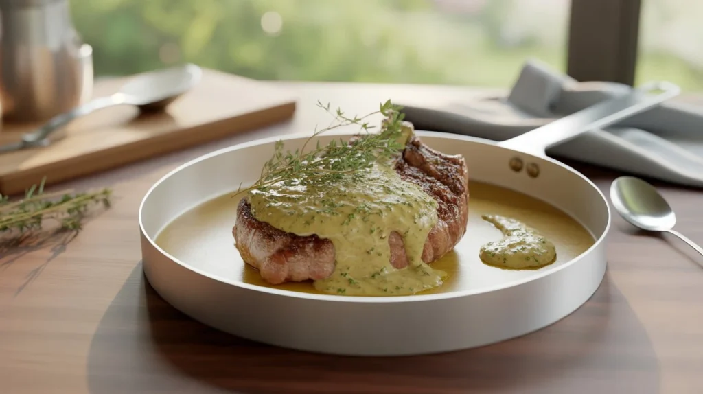 Easy Creamy Dijon Pork Chops (One Pan Recipe)