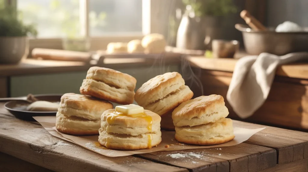 Easy Flaky Buttermilk Biscuits From Scratch