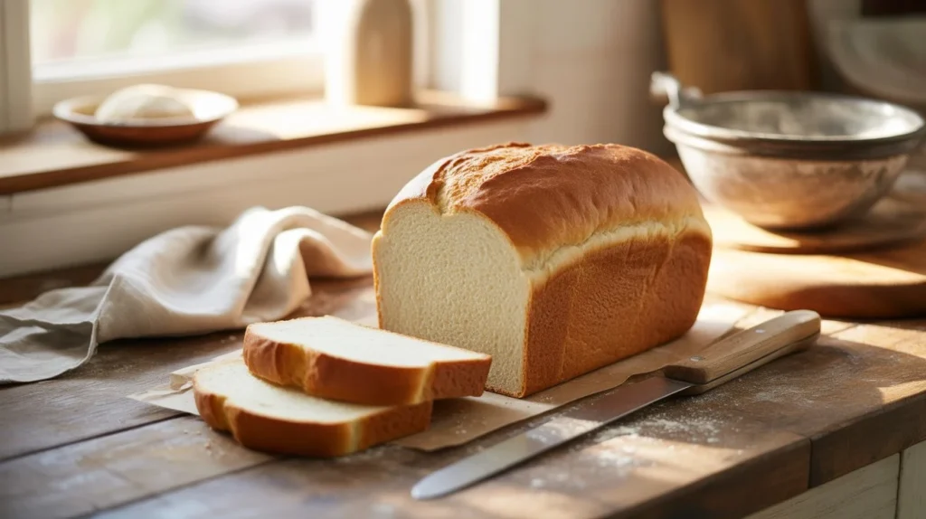Easy Homemade White Bread Recipe for Beginners