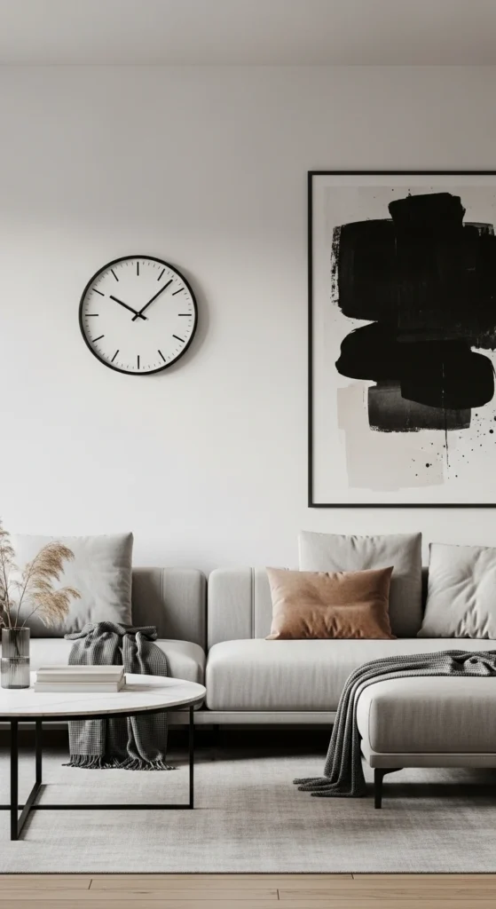 How Minimalist Clocks Boost Your Interior Design