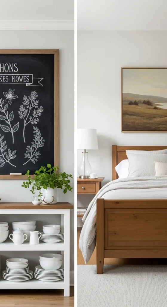 How to Choose the Right Farmhouse Wall Art for Each Room