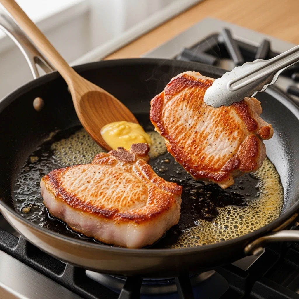 How to Make Easy Creamy Dijon Pork Chops