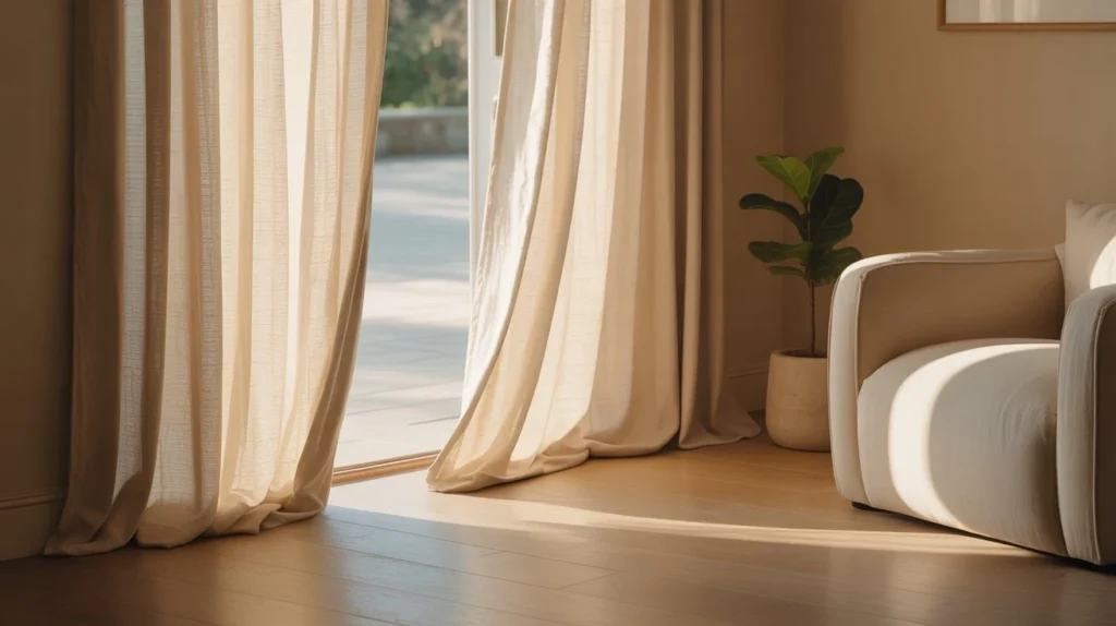 Linen Curtains for a Soft Minimalist Look