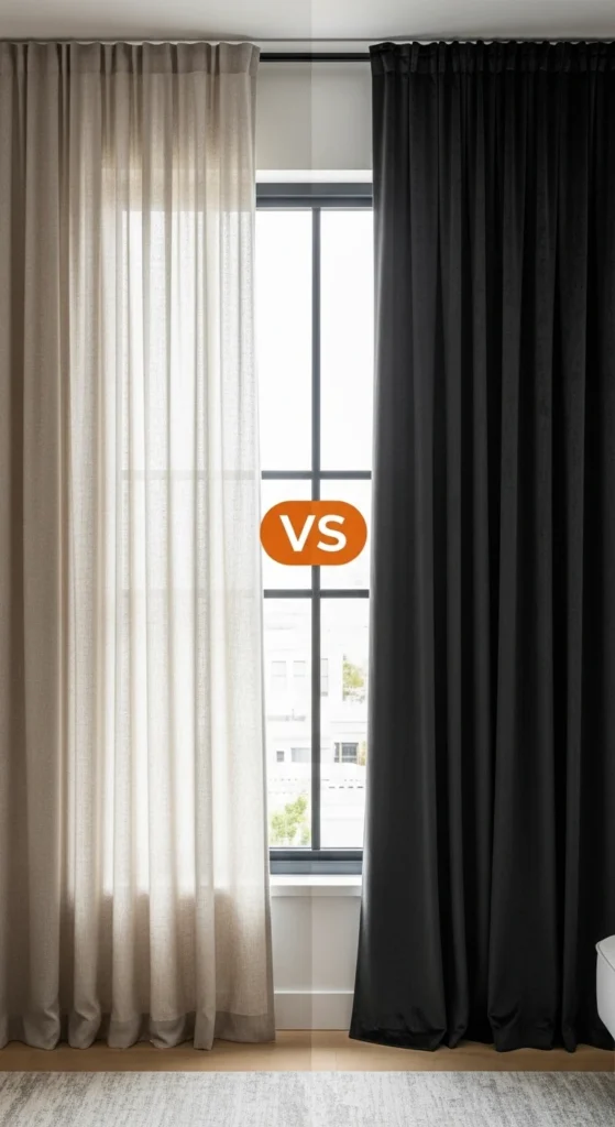 Linen Curtains vs. Other Fabrics
