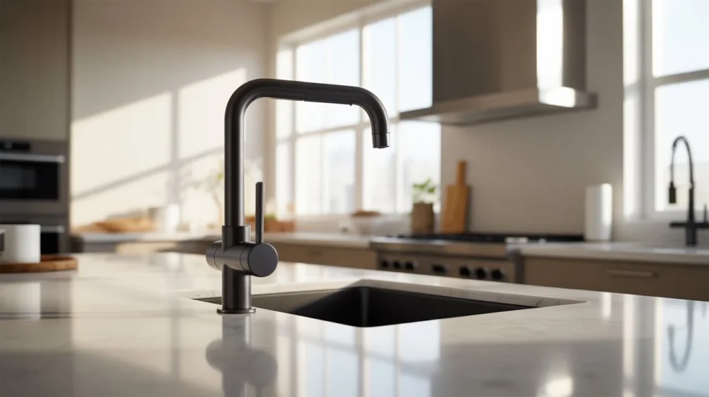 Modern Black Matte Kitchen Faucets That Wow