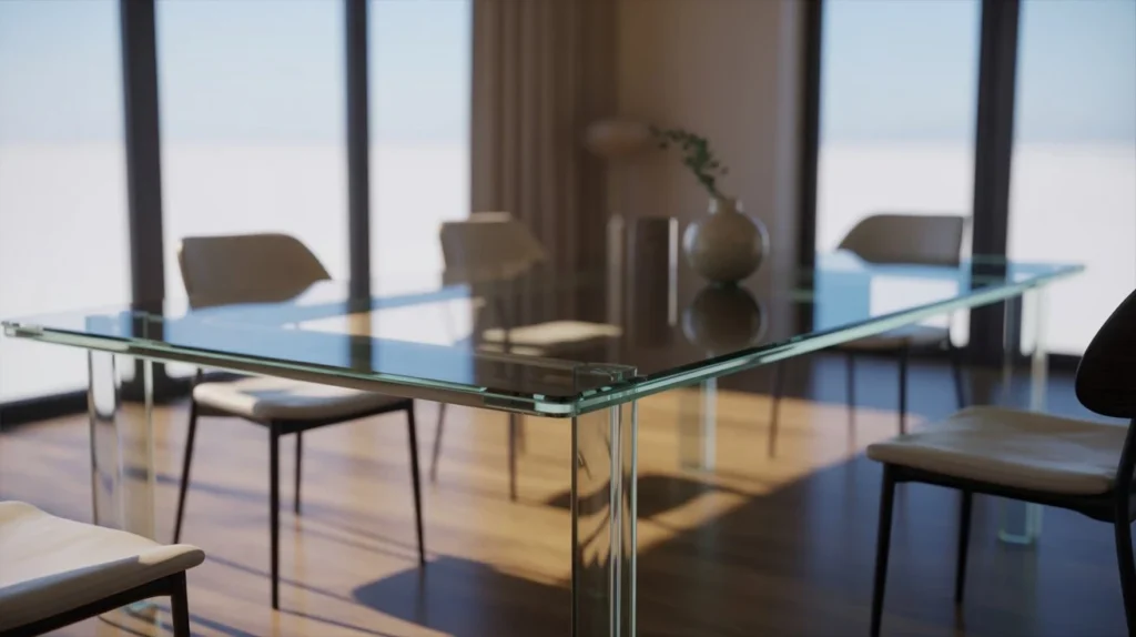 Modern Glass Dining Tables for Minimalist Homes