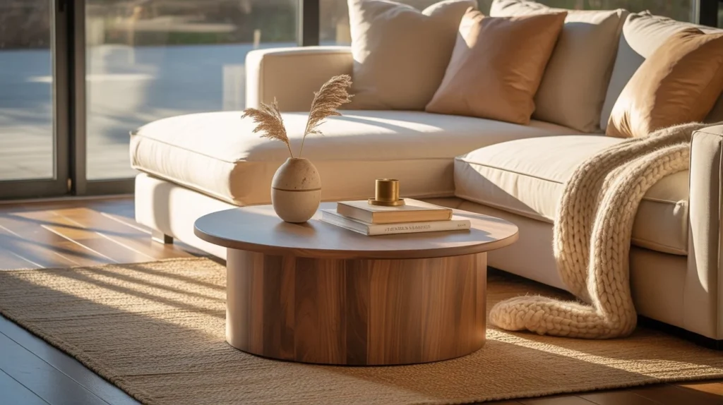 Round Coffee Tables for Cozy Living Room Corners