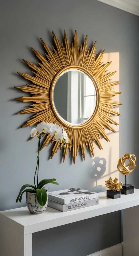 Start With Gold Mirrors for Instant Glam