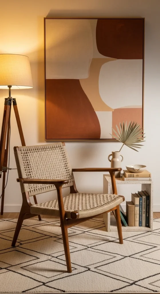 Styling Mid Century Accent Chairs for Cozy Reading Nooks