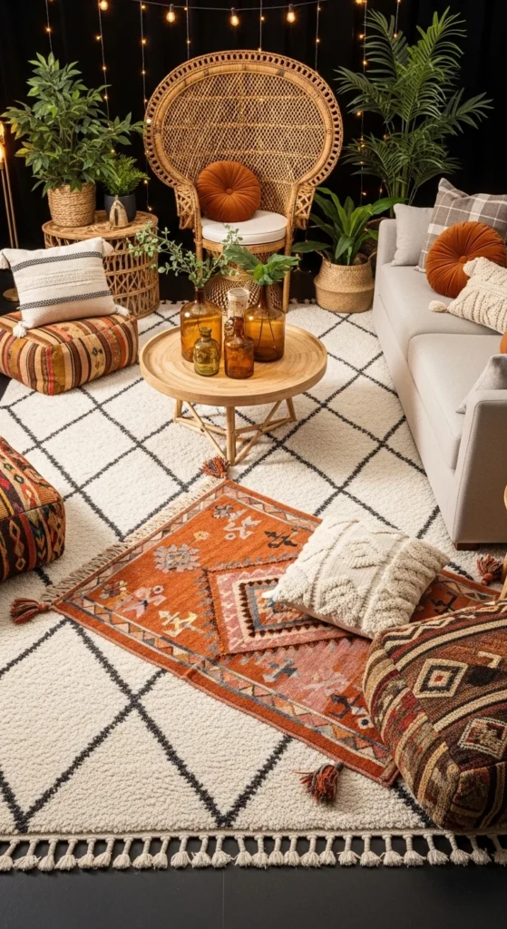 Styling Tips That Make Boho Rugs Shine