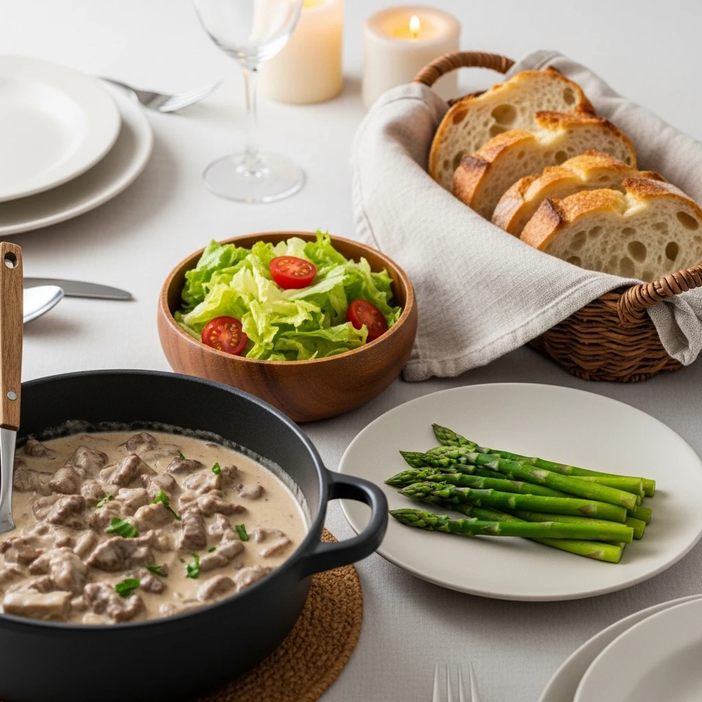 What To Serve With Beef Stroganoff