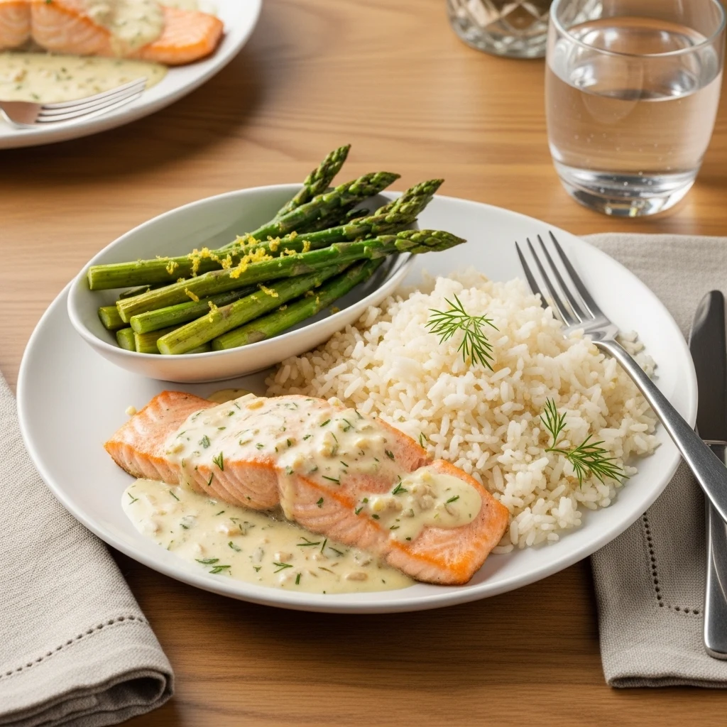 What to Serve With Creamy Lemon Dill Salmon