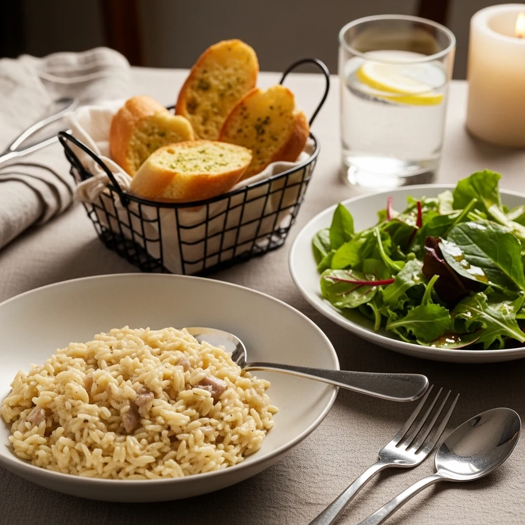 What to Serve With Creamy Sun Dried Tomato Orzo