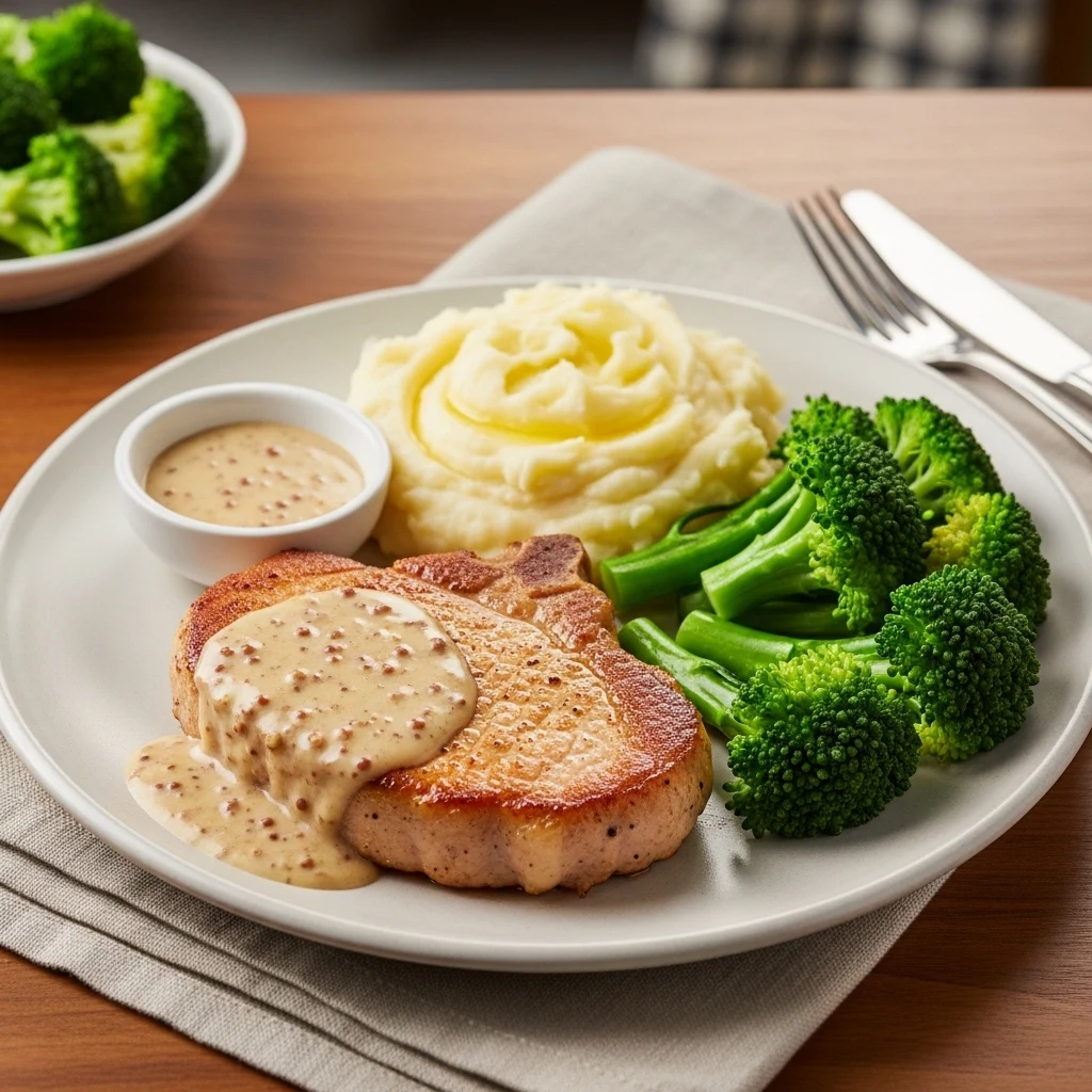 What to Serve with Creamy Dijon Pork Chops