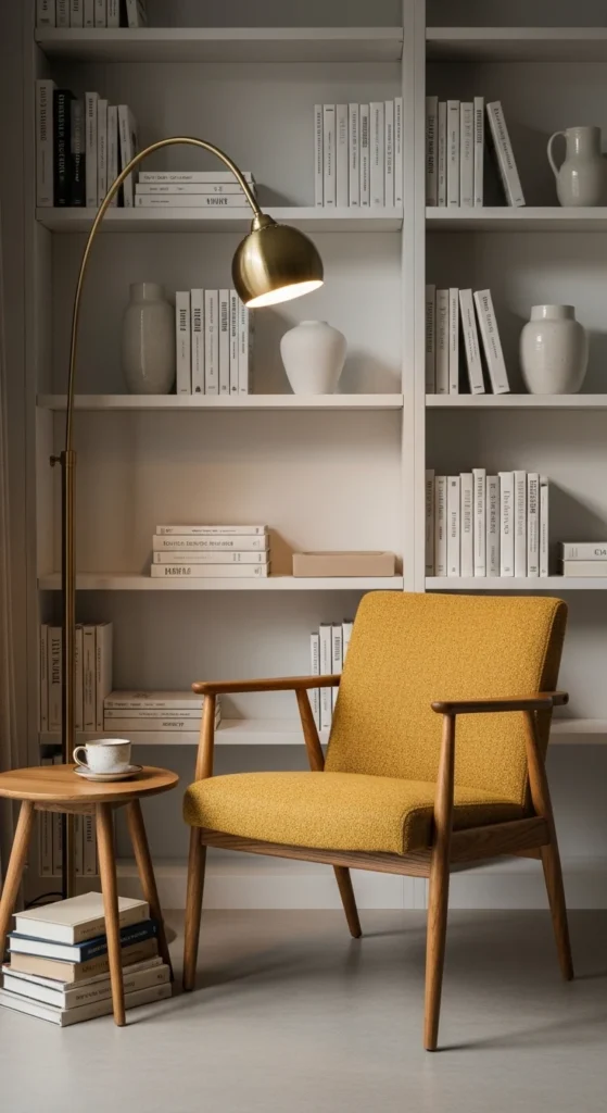 Why Mid Century Style Works So Well in Reading Nooks