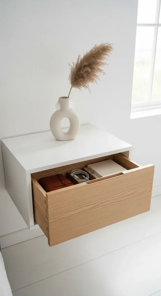 Why Minimalist Nightstands with Hidden Storage Just Make Sense