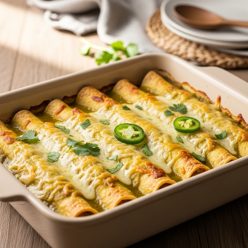 Why You’ll Love This Easy Chicken Enchiladas with Green Sauce Recipe