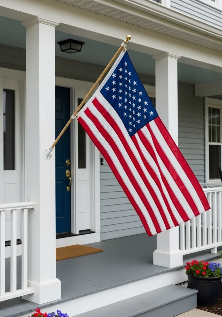 Flag Display: The Anchor of Any Patriotic Porch