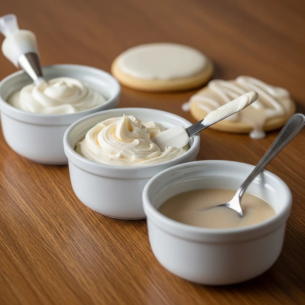 Frosting Options for Decorating