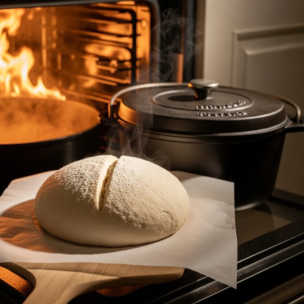 How to Make No Knead Artisan Bread: Step by Step