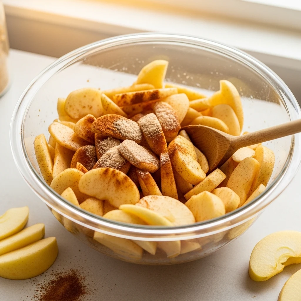 Making the Apple Pie Filling