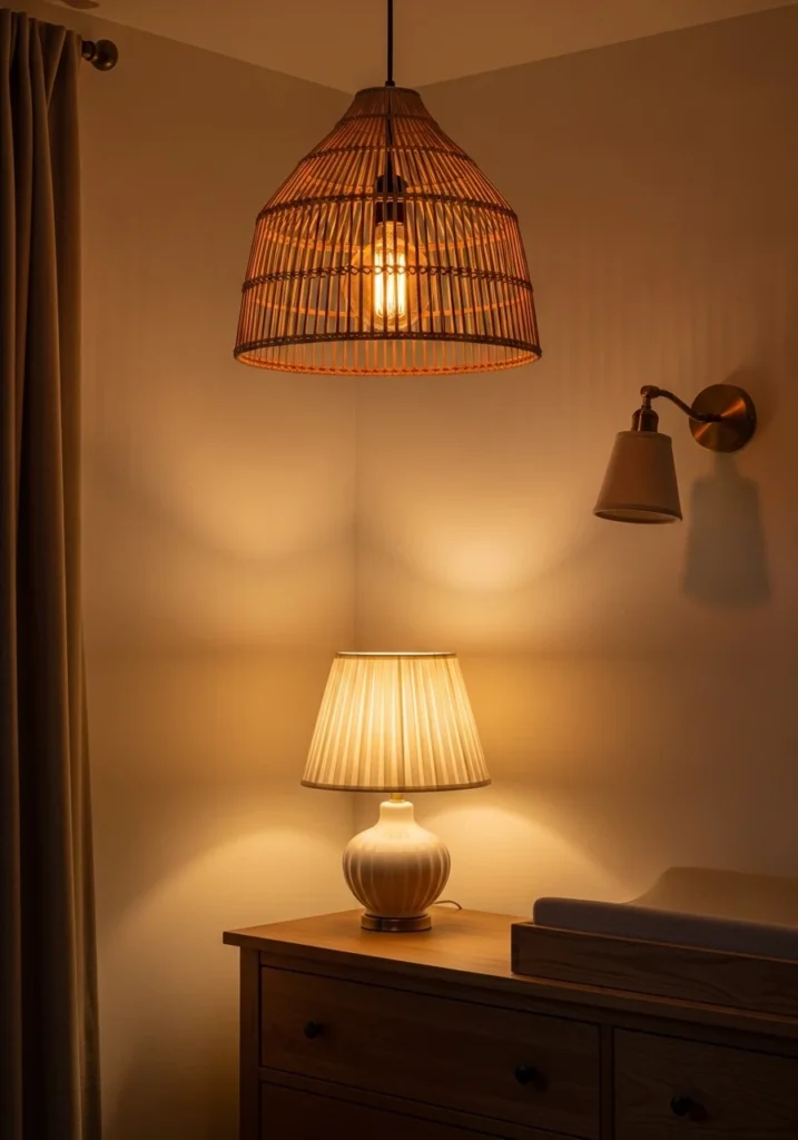 Mix Vintage Lighting With Modern Practicality