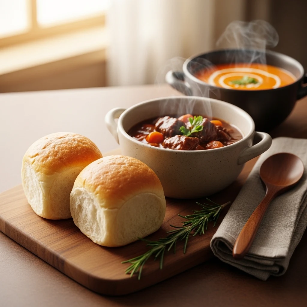 Serving Ideas: What to Eat With Homemade Dinner Rolls