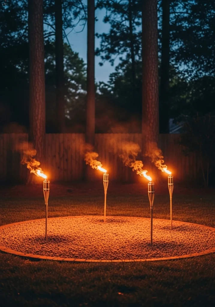 Tiki Torches and Flame Lighting: Yes, They Still Belong