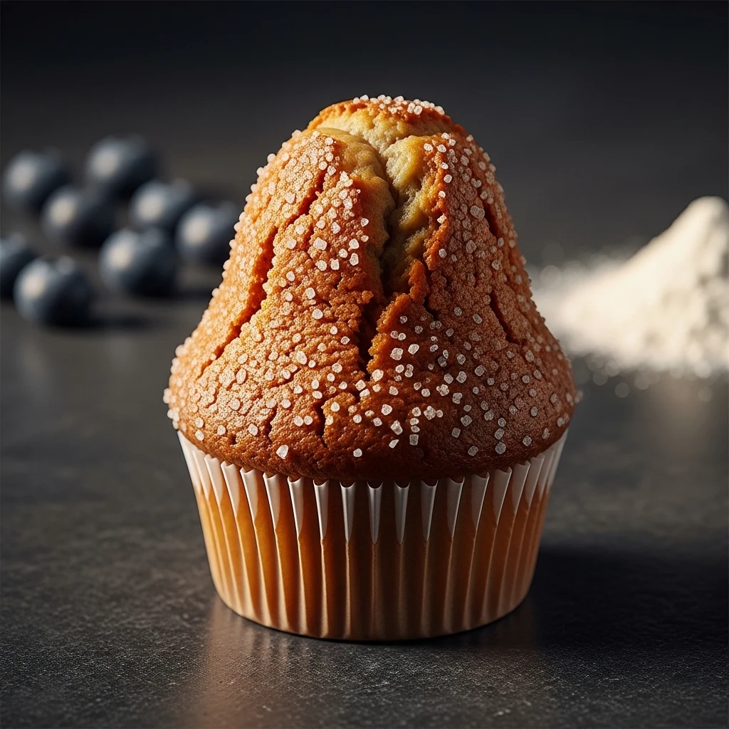 What Makes a Bakery Style Blueberry Muffin Different