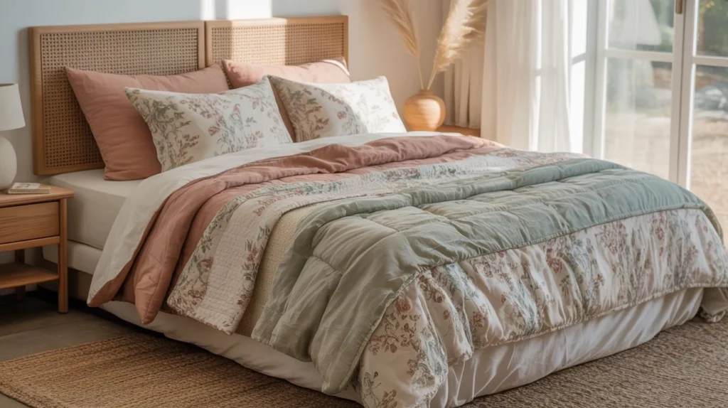 Boho Floral Bedding Sets for a Dreamy Spring Bedroom